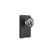 Divertente teorico della cospirazione UFO Moon Landing Government Hoax PopSockets PopWallet per MagSafe