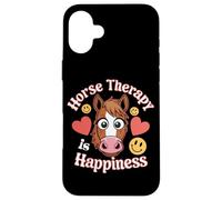 Divertente terapia terapeutica Equine Assisted Therapy Healing Custodia per iPhone 16 Plus