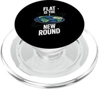 Divertente Terra Piatta Citazione Acqua Non Curve Terra Donne Uomini PopSockets PopGrip per MagSafe