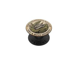 Divertente terrario Bioactive Manager Roly Poly Pill per insetti PopSockets PopGrip Adesivo