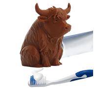 Divertente topper per dentifricio - coperchi a forma di animale stampato in 3D - per dormitorio, viaggi, campeggio, bagno, casa spazzolatura routine