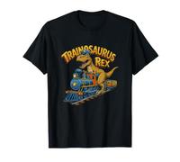 Divertente Trainosaurus Rex Dire Sarcastico Umoristico Maglietta