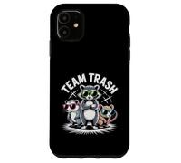 Divertente Trash Gang Raccoon Ratto Opossum Animale Meme Art Custodia per iPhone 11
