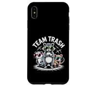 Divertente Trash Gang Raccoon Ratto Opossum Animale Meme Art Custodia per iPhone XS Max