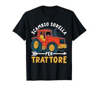 Divertente Trattore Agricolo Figlio Ragazzo Maglietta