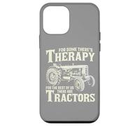 Divertente trattore Farmer Therapy Vintage Farm Farming Custodia per iPhone 12 mini