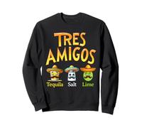 Divertente Tres Amigos Tequila Sale Lime Cinco De Mayo Fiesta Fun Felpa