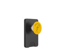 Divertente triste bastone uomo senza abbracci. PopSockets PopWallet per MagSafe