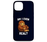 Divertente triste Bigfoot Sono anche reale Carino Kawaii Sasquatch Custodia per iPhone 13