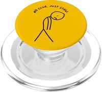 Divertente Triste Stick Man with No grind. Basta riavvolgere. PopSockets PopGrip per MagSafe