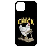 Divertente uccello da palestra con gallina, cardio pulcino, allenamento fitness Custodia per iPhone 14 Plus