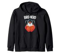 Divertente uccello Nerd Birdwatching amante degli uccelli Nerd Birding Felpa con Cappuccio