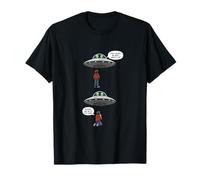 Divertente UFO Alien Take Me off This Planet Gift Maglietta