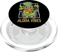 Divertente ukulele con ananas che suona hawaiano delle isole Hawaii PopSockets PopGrip per MagSafe