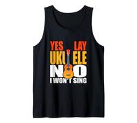 Divertente Ukulele Giocatore Detto Giocare Ukulelef Won Sing Canotta