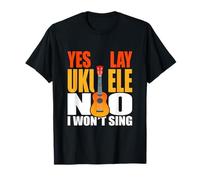 Divertente Ukulele Giocatore Detto Giocare Ukulelef Won Sing Maglietta