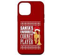 Divertente Umorismo Cornetta per Orgoglio Brass Band Natale Custodia per iPhone 12 mini