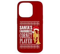 Divertente Umorismo Cornetta per Orgoglio Brass Band Natale Custodia per iPhone 14 Pro