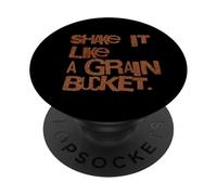 Divertente umorismo di Horse Barn Shake It Like A Grano PopSockets PopGrip Adesivo