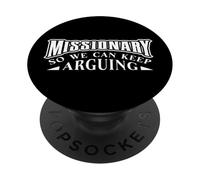 Divertente Umorismo per adulti Missionario Possiamo PopSockets PopGrip Adesivo