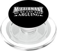 Divertente Umorismo per adulti Missionario Possiamo PopSockets PopGrip per MagSafe