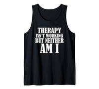 Divertente Umorismo Scuro Caos Mentale Lotta Burnout Canotta