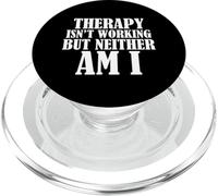 Divertente Umorismo Scuro Caos Mentale Lotta Burnout PopSockets PopGrip per MagSafe