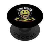 Divertente Umorismo Strano Persone Divertente Grafica Divertente Soggiorno Strano PopSockets PopGrip Adesivo