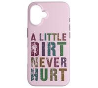 Divertente, un po' di sporcizia che non fa mai male, corsa nel fango, per ragazza, fuoristrada Custodia per iPhone 16