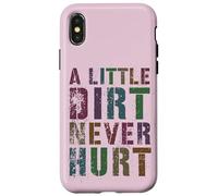 Divertente, un po' di sporcizia che non fa mai male, corsa nel fango, per ragazza, fuoristrada Custodia per iPhone X/XS
