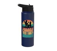 Divertente: una volta erano la nonna e il nonno a comandare Stainless Steel Insulated Water Bottle
