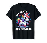 Divertente unicorno che scoreggia le mie scoregge sono magiche Maglietta