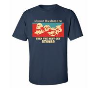 Divertente Uniforme The Best Get Stoned Adulto Unisex T-Shirt Manica Corta