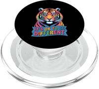 Divertente Va bene essere diverso Tigre Donne Uomini PopSockets PopGrip per MagSafe