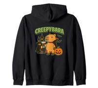 Divertente Vampiro Capybara Halloween Spooky Cute Animal Felpa con Cappuccio