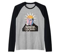 Divertente Vampiro dicendo Che Il Sole è per Le Piante bavaglio Sarcastico Maglia con Maniche Raglan