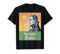 Divertente Vampiro dicendo Che Il Sole è per Le Piante bavaglio Sarcastico Maglietta