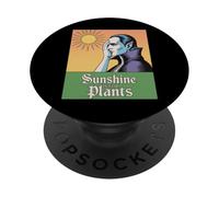 Divertente vampiro dicendo che il sole è per le piante bavaglio sarcastico PopSockets PopGrip Adesivo