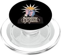 Divertente vampiro dicendo che il sole è per le piante bavaglio sarcastico PopSockets PopGrip per MagSafe