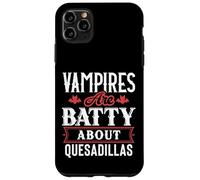 Divertente Vampiro Quesadilla Messicano Cibo Amante Halloween Custodia per iPhone 11 Pro Max