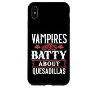 Divertente Vampiro Quesadilla Messicano Cibo Amante Halloween Custodia per iPhone XS Max