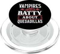 Divertente Vampiro Quesadilla Messicano Cibo Amante Halloween PopSockets PopGrip per MagSafe