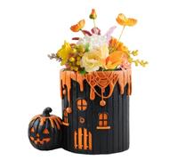 Divertente vaso da fiori a forma di zucca con design a forma di zucca