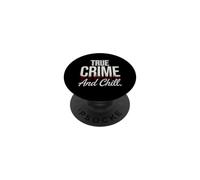 Divertente vero crimine e freddo dire sarcastico PopSockets PopGrip Adesivo