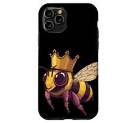 Divertente vespa con corona per api e amanti del miele Custodia per iPhone 11 Pro