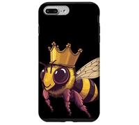 Divertente vespa con corona per api e amanti del miele Custodia per iPhone 7 Plus/8 Plus