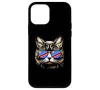 Divertente vestito per amanti dei gatti del Congo con bandiera della Repubblica Democratica del Con Custodia per iPhone 12 mini