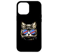Divertente vestito per amanti dei gatti del Congo con bandiera della Repubblica Democratica del Con Custodia per iPhone 12 Pro Max