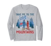 Divertente Viaggio sugli Sci Coppia di Nozze Coppia di Sci Corrispondenza Mr Mrs Maglia a Manica