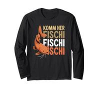 Divertente Vieni la Festa del papà Fischi Fischi Angler Maglia a Manica